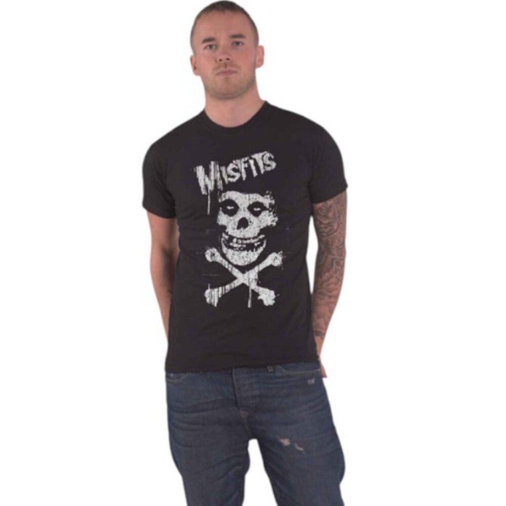 Misfits black Bones T-shirt size S